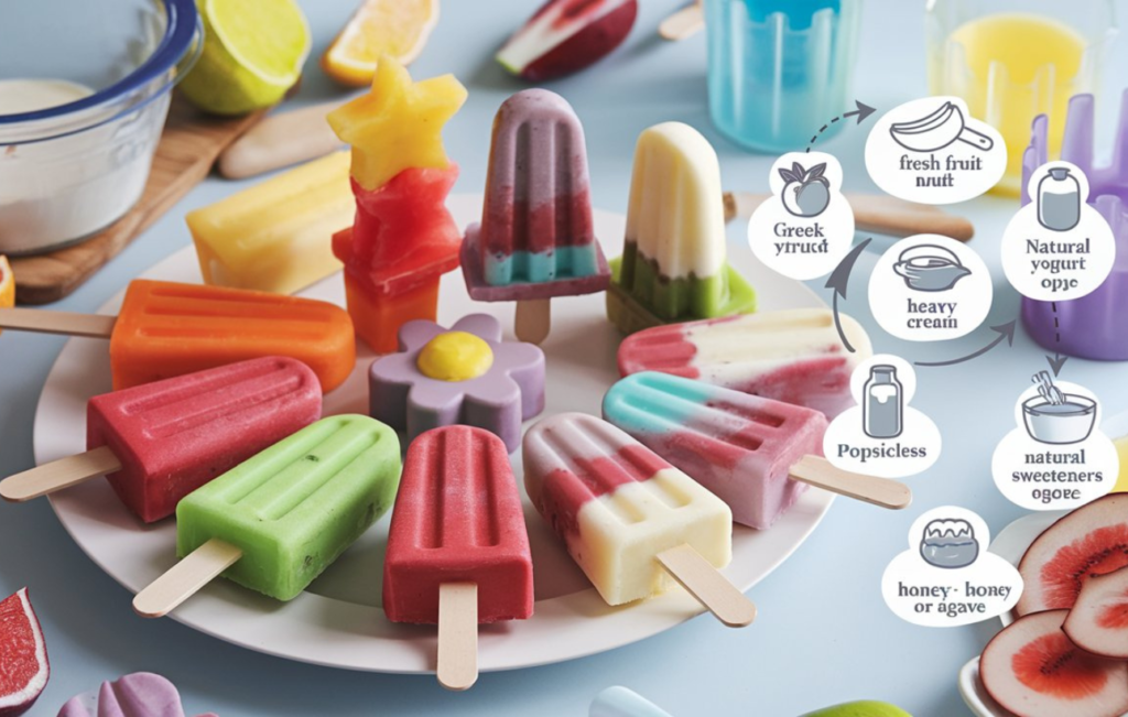 How to make homemade popsicles creamy not icy