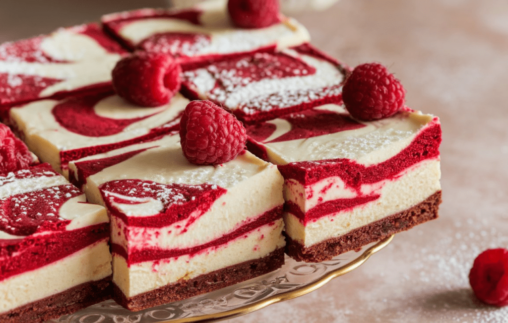 Red Velvet Cheesecake Swirl Bars A Decadent Delight