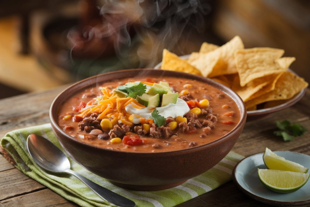 Creamy Taco Soup