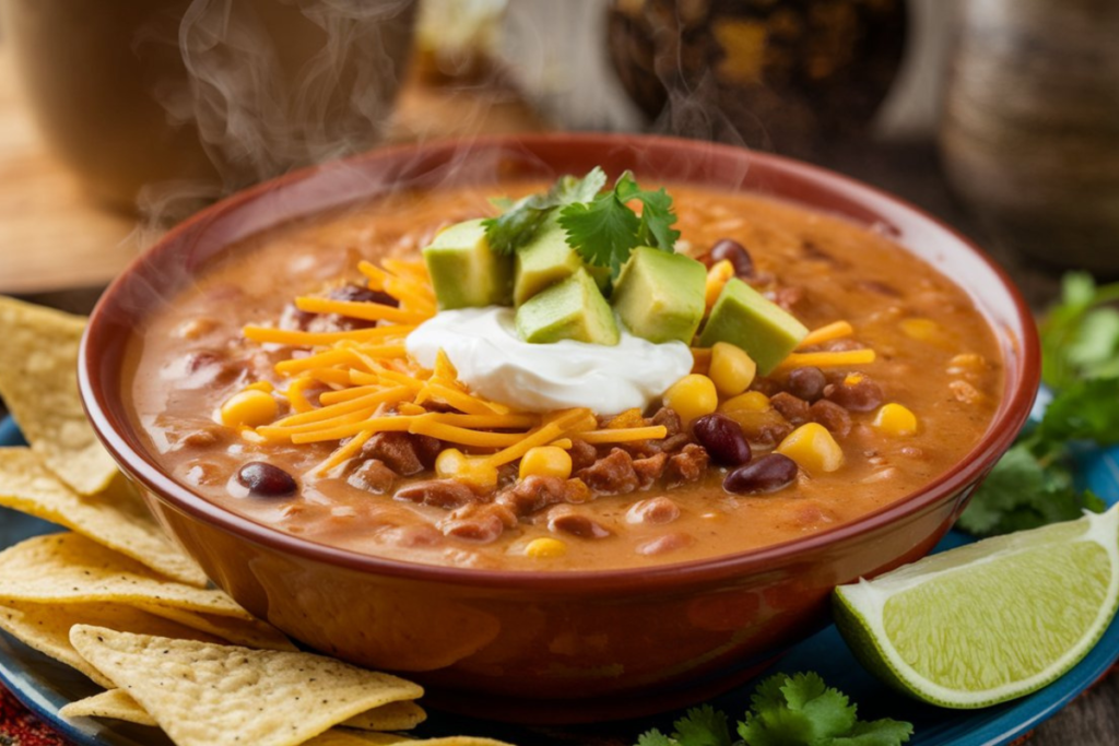 Creamy Taco Soup